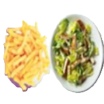 Chips & Salad 